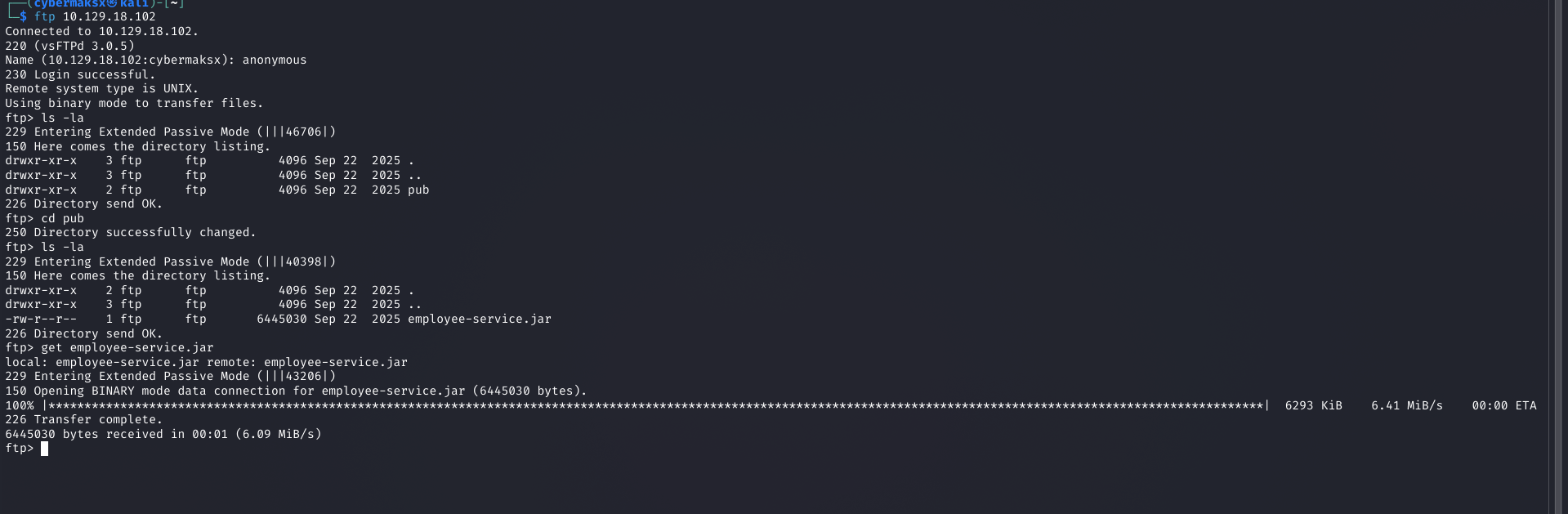 Port 80 static site with no functionality